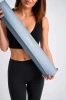 Mata do jogi i pilates PU MATT BLUE 4mm